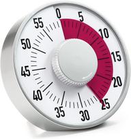 Round Mechanical Countdown Timer Classroom Visual Timer Kitchen Timer with Magnet for Teacher Teaching Kids Adult Cooking Office balta