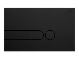 Vandens nuleidimo mygtukas Soft-Touch OLI iPlate, juodas