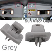 2 vnt Vidiniai saulės skydelio kablio spaustukai Saulės skydelio spaustuko pakabos laikiklis stoglangio laikiklis, skirtas Citroen DS3 Xsara Picasso C5 C8, skirtas Toyota Aygo