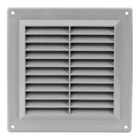 Ventiliacijos grotelės EUROPLAST VR1515P, 150 x 150 mm
