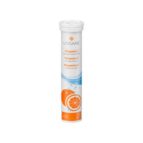 Livsane Vitamino C šnypčšiosios tabletės N20