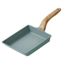 Japoniška omleto keptuvė „Maifan Stone“ neprideganti kiaušinių ritininė keptuvė su medine rankena kūdikiams Type 2