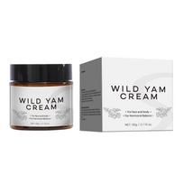 „Wild Yam“ kremas ramina odą ir atjaunina. balta
