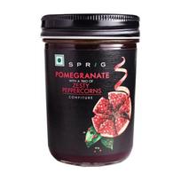 Granatų uogienė su aštriais pipirais (270 g), Granatas su aštrių pipirų grūdelių trio, šakelė