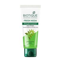 Neem valiklis nuo spuogų (50 ml), Fresh Neem Spuogų kontrolės veido prausiklis, Biotique