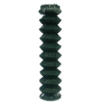 Tvoros tinklas, virintas, PVC, regztas, žalios sp., 50 x 50 x 2,6 mm x 1,5 x 25 m