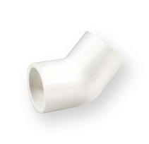 Alkūnė 417-005, PVC-U, 1/2″x 45°, klijuojamas vidus