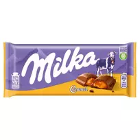 Šokoladas su karamelės įdaru MILKA, 100 g