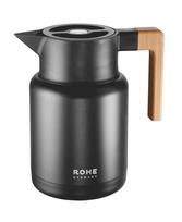 ROHE stalo termosas "Isidor", juodas, 1,4 l