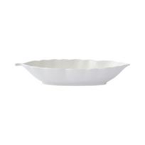 EASY LIFE serviravimo indas "Leaves white", 30 x 13 cm