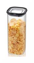 GEFU stiklinis indas biriems maisto produktams "Pantry", 1,9 l, 11x11x26 cm
