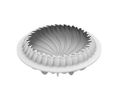 SILIKOMART silikoninė kepimo forma ''Wave'', Ø 19,5 cm (viso 1,35 l)