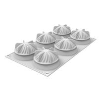 SILIKOMART silikoninė kepimo forma "Mini wave", 6 x 105 ml (viso: 630 ml)