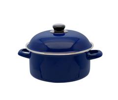 ELO puodas su dangčiu "Royalblau", Ø 20 cm, 2,7 l
