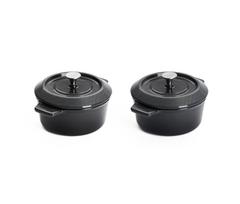 WOLL ketaus mini troškintuvas "Iron", 2 vnt., Ø 10 cm, 300 ml