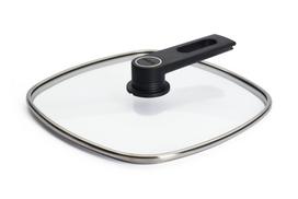 WOLL keturkampis stiklinis dangtis "Smart Lid", 28 x 28 cm