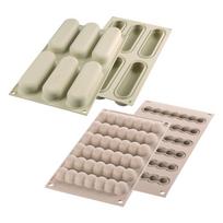 SILIKOMART silikoninė kepimo forma "Kit chick eclair", 6 x 140 ml (viso: 840 ml)