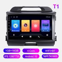 Android automobilinis radijas, skirtas KIA Sportage 3 2010-2015 Multimedijos grotuvo galvos blokas Stereo GPS navigacija BT WIFI 1+16GB 1+16GB