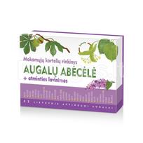 Augalų abėcėlė. Mokomųjų kortelių rinkinys