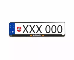 Wurth numerių rėmeliai - Moliūgėlis