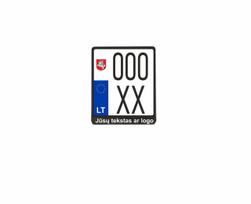 Motociklams - su pasirinktu tekstu ar logotipu