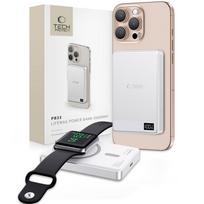 Išorinė baterija "Tech-Protect PB33 Lifemag Magsafe Power Bank 5000MAH" sidabrinė