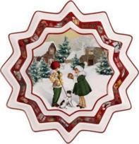 Kalėdinė lėkštė Villeroy & Boch, 17 cm.
