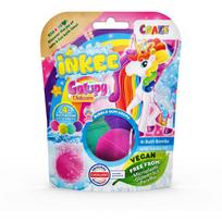 Craze INKEE Unicorn vonios burbulas vaikams 4x50 g