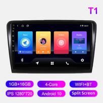 Android automobilinis radijas, skirtas Skoda Superb 2 B6 2013-2015 daugialypės terpės grotuvo galvos blokas Stereo GPS navigacija BT WIFI 1+16GB 1+16GB blue