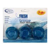 WC bakelių tabletės FRESH OCEAN, 3 x 50 g