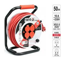 Ilgintuvas su būgnu Yato 50 m 3x2,5 mm²