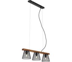 Briloner 4077-035 - Pakabinamas sietynas WOOD & STYLE 3xE14/25W/230V