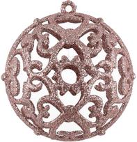 Eglutės burbulas ORNAMENT, 8 cm, 4 vnt.