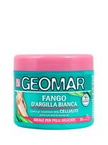 GEOMAR FANGO D'ARGILLA BIANCA anticeliulitinis baltojo molio purvas kūnui tobulinti, jautriai odai, 500 ml