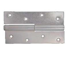 Lankstas durims Kurzemes, 12.5 cm, sidabro