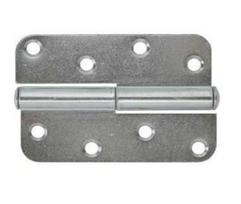 Lankstas durims Kurzemes, 11 cm, sidabro