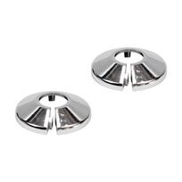 Žiedas vamzdžiams PE, PEX, 20 mm, 2 vnt, chromuotas