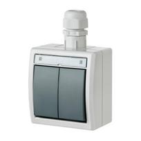 Jungiklis ELEKTRO-PLAST AQUANT, 2 klav., IP65