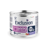Exclusion Hypoallergenic konservai šunims su šerniena ir bulvėmis, 200 g