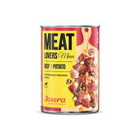 Josera Meat Lovers konservai šunims su jautiena ir bulvėmis, 400 g
