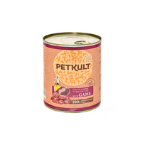Petkult Adult konservai šunims su žvėriena, 800 g