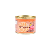 Petkult Mini Adult konservai šunims su kalakutiena, 185 g