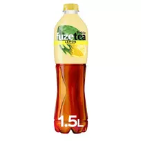 Citrinų skonio juodosios arbatos gėrimas FUZETEA, 1,5 l