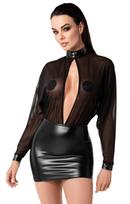 Noir Handmade F348 Opium Mini Dress 4XL