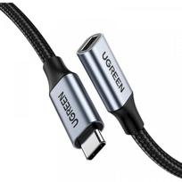 Ugreen US372 USB Type C 3.1 Gen2 Male to Female Cable 1m Black