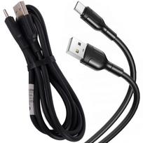 USB - Type C įkrovimo ir duomenų perdavimo laidas, 1m