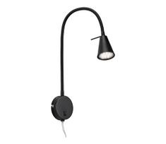 Briloner 2082-015 - LED sieninis šviestuvas COMFORT LIGHT 1xGU10/5W/230V juodas