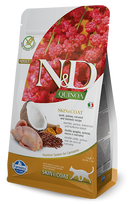 Farmina N&D Quinoa feline SKIN & COAT QUAIL 300g