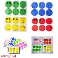 60 vnt/Smiley vabzdžių uodus atbaidantys lipdukai pleistrai Citronella aliejaus uodų žudikas 60pcs