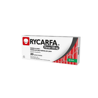 Rycarfa Flavour tabletės šunims uždegimui ir skausmui mažinti, 100 mg